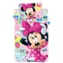 JERRY FABRICS Pamučna dječja posteljina Minnie "Sweet" 100x135 cm, roza